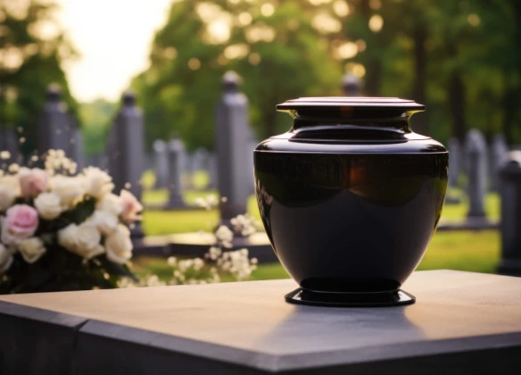 La crémation : hommage en cimetière ou au columbarium